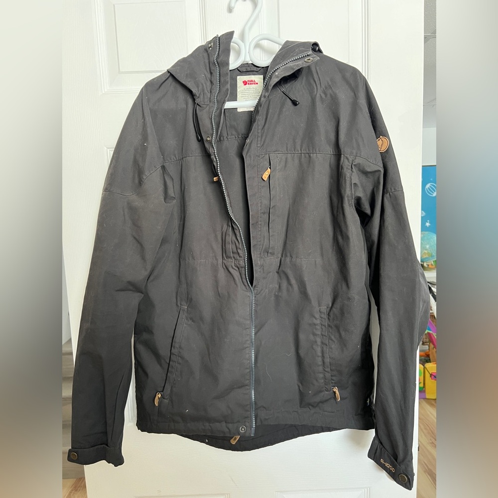 Fjallraven skogso jacket, men's large, gray